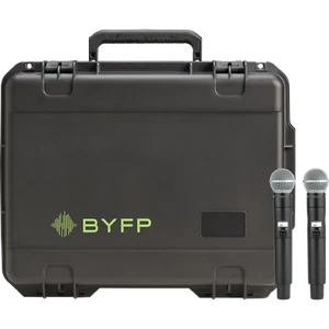 Shure ULXD2/SM58 doppio trasmettitore wireless portatile tourPack con BYFP ipCase - Foto 1 di 3