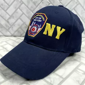 Cappello da baseball uomo FDNY berretto Fire Dept New York City con licenza ufficiale - Foto 1 di 8