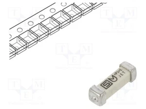 Fusibile SMD in rame ceramico: fusione inerte 1A 125VDC 250VAC - Foto 1 di 1