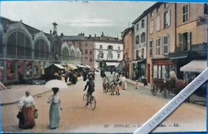 Nr. 22 CPA D'EPINAL La Rue d'Arches geschrieben von 1915 Vosges 88 - Bild 1 von 2