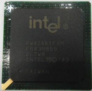 Used original Intel BGA IC chipset FW82801FBM SL7W6 South Bridge Chip - Picture 1 of 1