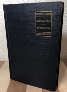 Kidnapped by Robert Louis Stevenson (HC 1925) Academy Classics - Picture 1 of 8