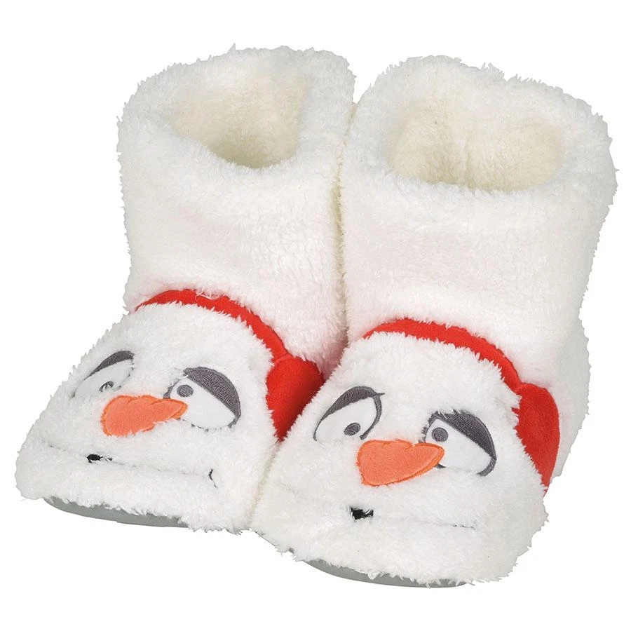 Dept 56 Snowpinions New 2018 SNOWPINION SNOWMAN SLIPPER, CHILD Choose Size S,M,L — 第 1/1 张图片