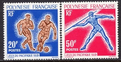 024 - French Polynesia - Sport - Football - MNH Set - Image 1 of 2