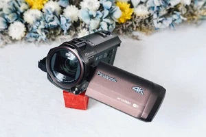 🎦Panasonic HC-VX980M Digital 4K Camcorder Handycam Brown Leica Lens English OK! - Picture 1 of 11
