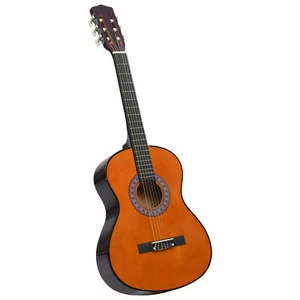 Klassikgitarre für Anfänger und Kinder 3/4 36" Lindenholz R4U5 - Bild 1 von 7