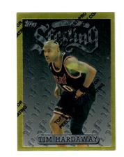 TIM HARDAWAY 1996-97 TOPPS FINEST GOLD PARALLEL #278 1:36 $25.00 MIAMI HEAT
