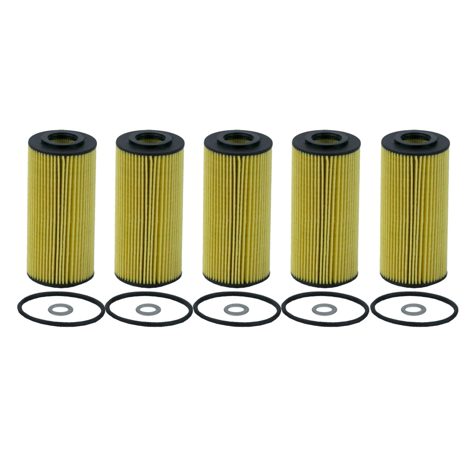 WIX Set 5 Engine Oil Filters Metal Free For Genesis G70 G80 G90 Kia Stinger K900 Foto 1 de 1