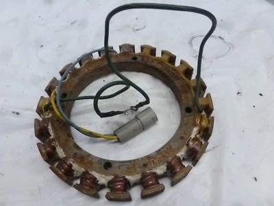 1985 FORCE 60HP STATOR ALTERNATOR ASSY F475095 OUTBOARD MOTOR CHRYSLER - Image 1 of 4