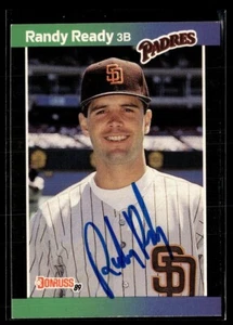 1989 DONRUSS DI PERSONA AUTO RANDY READY GENITORI - Foto 1 di 1
