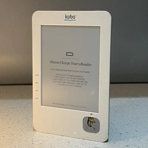 Kobo N647-KBU-B Wireless e-Book Reader White And Lilac #354 - Picture 1 of 10