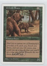 1997 Magic: The Gathering - Core Set: 5th Edition Grizzly Bears 0c5