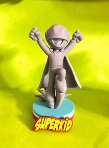 KIT UNPAINT - SUPERKID Pāman 20 cm RESINA Action Figure - NON DIPINTO - Picture 1 of 3
