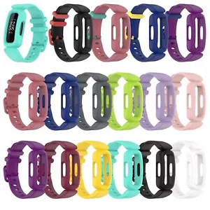 Fitbit Ace 3 Ace 2 Bands Kids Anti-Lost Replacement Wristband Watch Band Strap - Picture 1 of 29