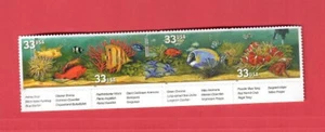 3317-20  Correct Order Clear Perfortations Fish Stories on Bottom   MNH 1999 - Picture 1 of 1