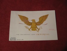 1958 Chrysler Imperial Dealer Salesman Dealership Brochure Booklet Catalog Old