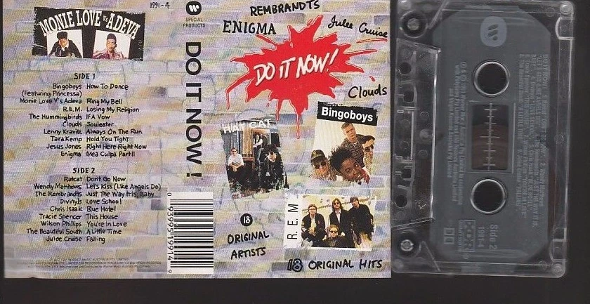 Do It Now! compilation, various artists - 1991 cassette tape - Image 1 of 1
