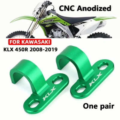 CNC Rear Brake Hose Guide Clamp For KAWASAKI KLX 450R KLX450R KLX300R 2020-2023 - Image 1 of 4