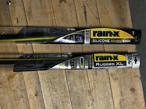 rainx wiper blades 24 In One Rugged Xl And One Silicone - Picture 1 of 1
