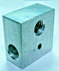 QTY 8 HEATBLOCK HOT END 20X20MM MK EXTRUDER 3D PRINTHEAD USA FREE SHIPING - Picture 1 of 8