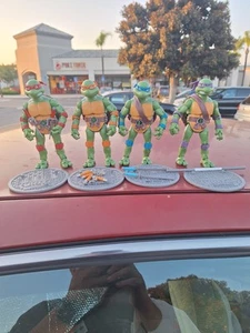 Teenage Mutant Ninja Turtles Playmates Classic Collection 6” Complete set of 4 - Picture 1 of 2