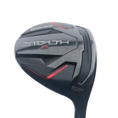 Used TaylorMade Stealth 2 5 Fairway Wood / 18 Degrees / Stiff Flex - Image 1 of 4
