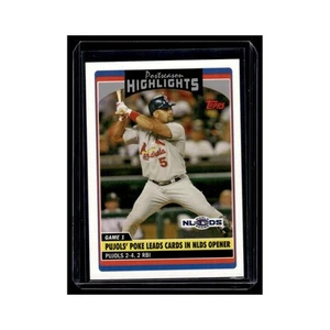 Albert Pujols 2006 Topps Updates Highlights #UH186 St. Louis Cardinals NM - Picture 1 of 3