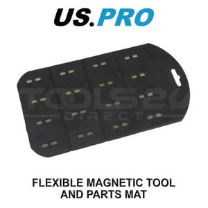 US PRO Tools Flexible Magnetic Tool & Parts Tray 223x142mm Tool Organiser 6748 - Picture 1 of 3