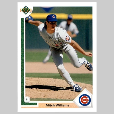 Mitch Williams #173 1991 Upper Deck Chicago Cubs Baseball Card MLB NM - Image 1 of 3