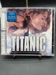 Titanic CD Motion Picture Soundtrack 1997 James Horner Composed Celine Dion - Imagen 1 de 8