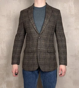 Marks & Spencer Moon Tweed Luxury Wool Blazer Jacket Mens sz EU 48 / 97 cm /38in - Picture 1 of 23