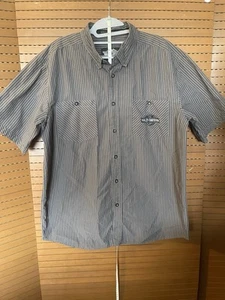 harley davidson shirt button up - Picture 1 of 6