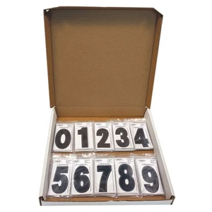 Hardline Products 3SCBP30 Zahlen-Kit, schwarz, 3 Zoll Overall H,PK300 49WN15 - Bild 1 von 1