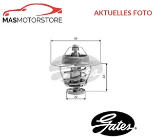 KÜHLFLÜSSIGKEIT KÜHLER THERMOSTAT GATES TH22682G1 P FÜR VAUXHALL BRAVA - Picture 1 of 5