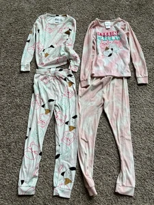 Girl’s Squishmallows Tops & Bottoms 4-Piece Pajama Set Size 8 - Picture 1 of 5