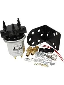 Aeroflow Compact Silver Fuel Pump 6-8 PSI 100 GPH Electric Lift (AF49-1064) - Picture 1 of 12