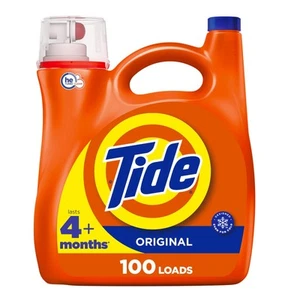 Tide Liquid Laundry Detergent Original HE 100 Loads 132 fl oz - Picture 1 of 9
