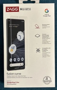 ZAGG Fusion Curve For Flexible Hybrid Protection For Google Pixel 7 Pro New - Picture 1 of 3