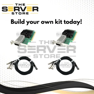 Dell ConnectX-4 CX455A 100GbE QSFP28 QSFP+ NIC with Cables ( KIT) JJN39 0JJN39 - Afbeelding 1 van 3