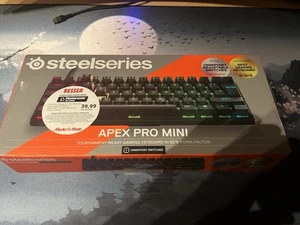 SteelSeries Apex Pro Mini neu! Keine Gebrauchsspuren! Rechnung Vorhanden - Zdjęcie 1 z 9