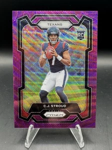 Panini Prizm #339 C.J. 2023 Stroud Rookie Purple Wave/99 (RC) - Imagen 1 de 5