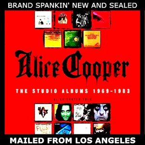 ALICE COOPER  THE STUDIO ALBUMS 1969-1983 NEW 15CD BOXSET, SEALED MailedFromL.A. - Picture 1 of 9