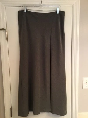 Mujer East 5th Usado Larga Gris Falda Completamente Forrada Talla 12 Foto 1 de 4