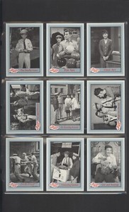 1990 Pacific The Andy Griffith Show: Series 3 Complete Card Set (221-330) B1