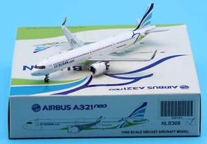 JC Wings 1:400 Air Busan Airbus A321 Diecast Aircraft Jet Model HL8366 - Picture 1 of 13