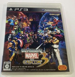 PlayStation 3 PS3 Ultimate Marvel vs. Capcom 3 Japan w/ Box and Manual 6533 SP - Picture 1 of 3