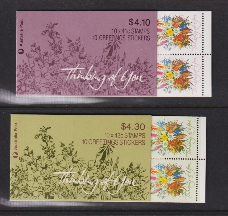 Australia - Folletos de saludos 1990 - cat. $43,10 Foto 1 de 1