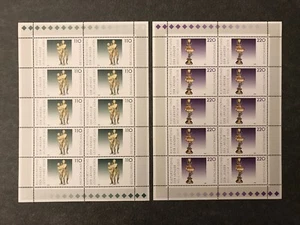 Deutschland Zehnerbogen Postfrisch Mi.Nr.-2107/08 - Bild 1 von 2