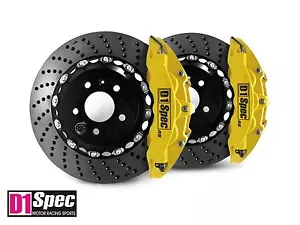 Disco de perforación D1 Spec frontal RS freno grande 6 ollas calibradora amarillo 355x32 para A5 8T - Imagen 1 de 1