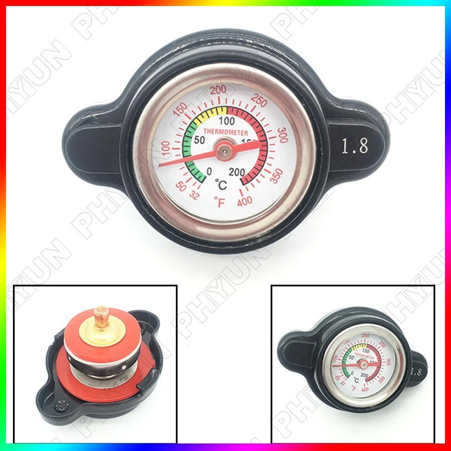 Tapón de radiador de alta presión medidor de temperatura para Honda CRF450R Yamaha WR450F 2003-2015 Foto 1 de 4